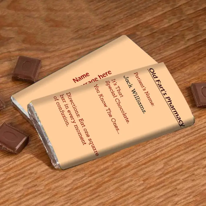 Personalised Fun Medical Choco Bar
