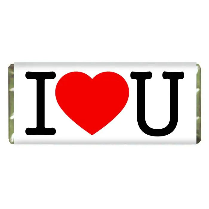 Personalised Choco Bar In Love Theme