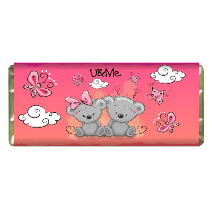 U & Me Personalised Choco Bar