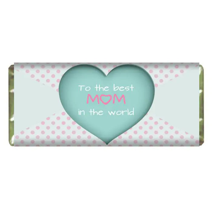 Customized Best Mom In The World Choco Bar Gift For Mother 2