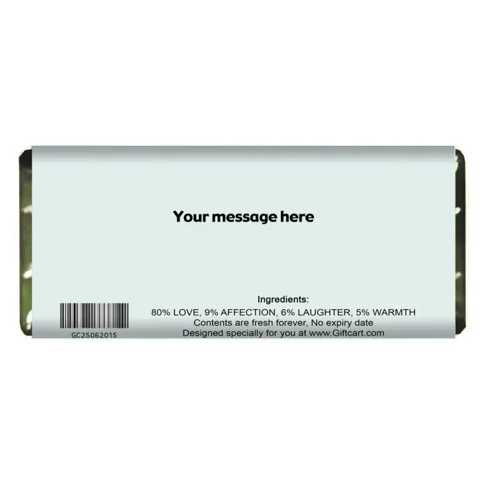 Best Mommy Personalised Choco Bar Birthday Present for Your Mom
