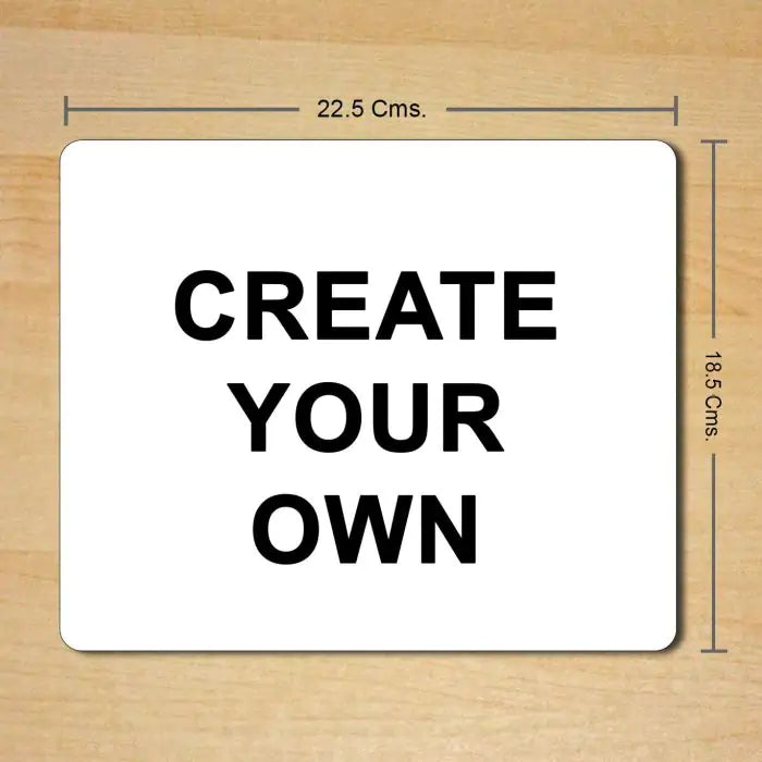 Create Your Own Mouse Pad