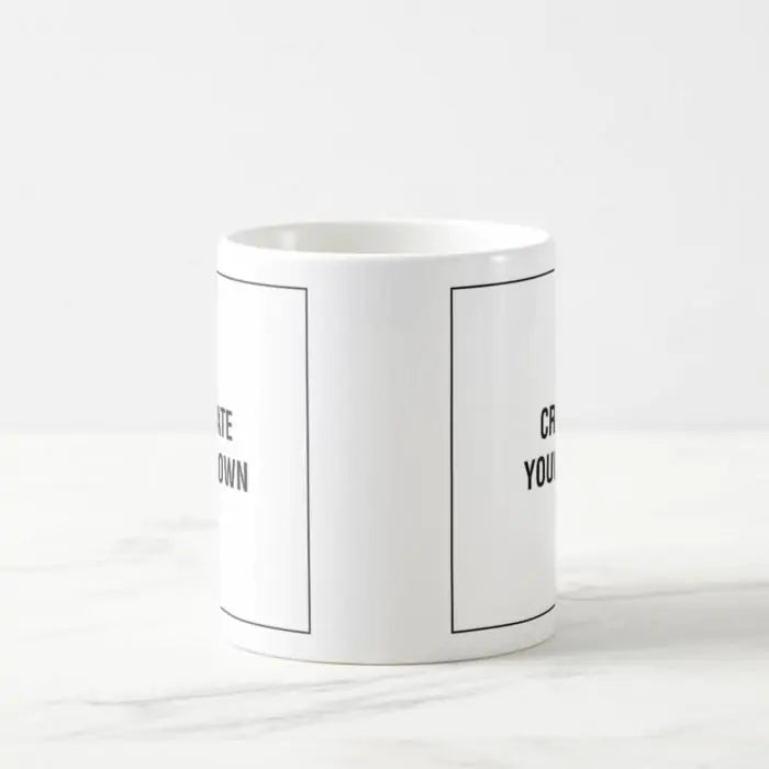 Personalised Create Your Own Coffee Mug