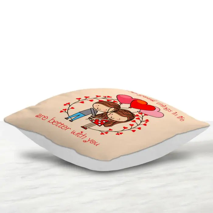 Life Are Better With You Cushion Gift For Couple 2