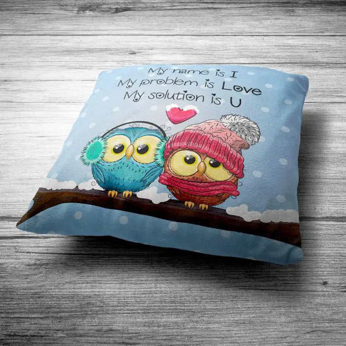 My Solution Is U Cushion Gift For Couple 2
