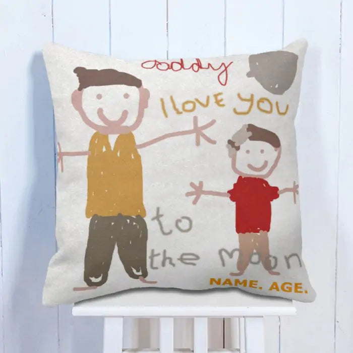 Daddy I Love You Personalised Cushion
