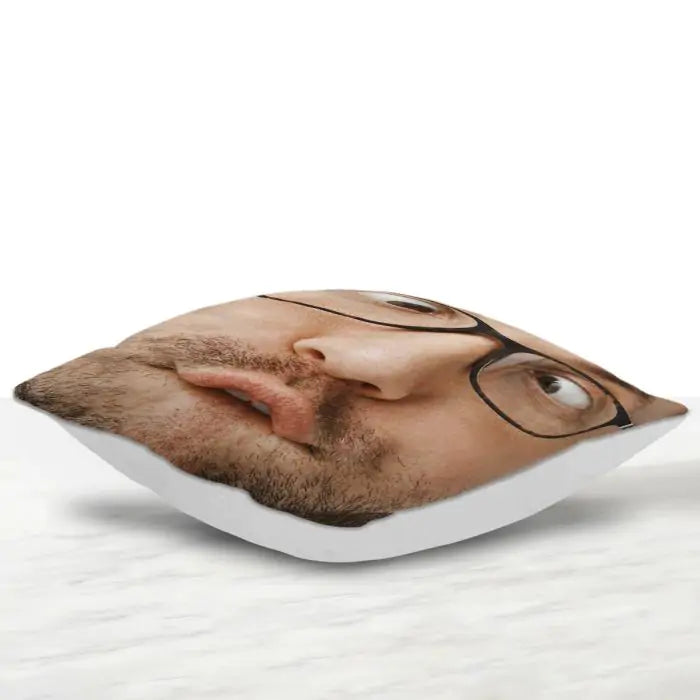 Personalised Your Face Cushion Man