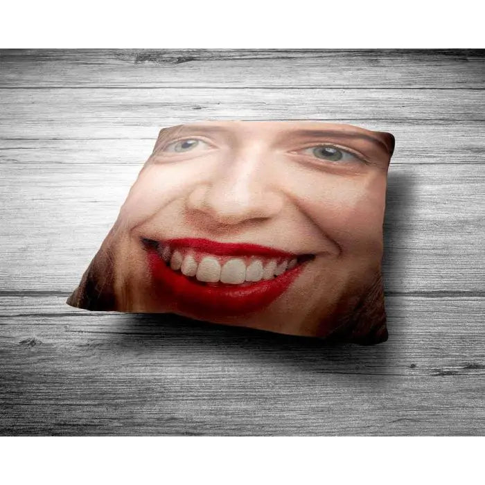 Personalised Your Face Cushion Woman