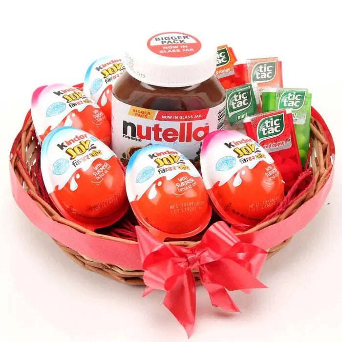 Kinder Joy Candy Basket