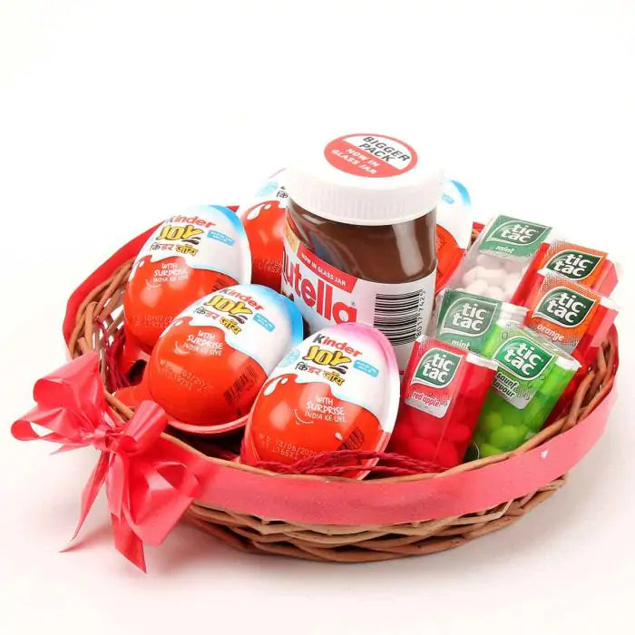 Kinder Joy Candy Basket-4