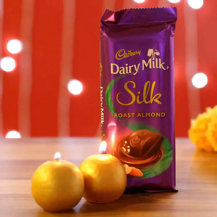 Dairy Milk Silk Roast Almond & Candles-1