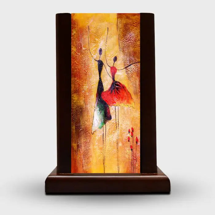 Dancing Diva Wooden Lamp-1
