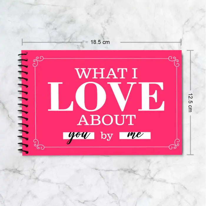 Personalised What I love about You by Me-3