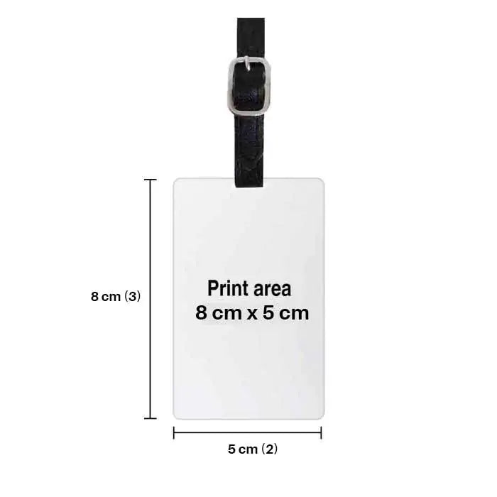 Personalised Mr. & Mrs. Luggage Tag