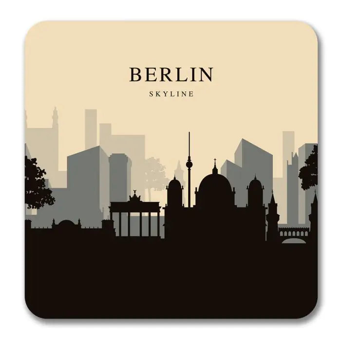 Berlin Skyline Souvenir Magnet