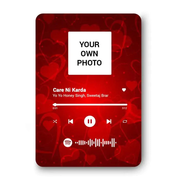 Personalised Spotify Magnet