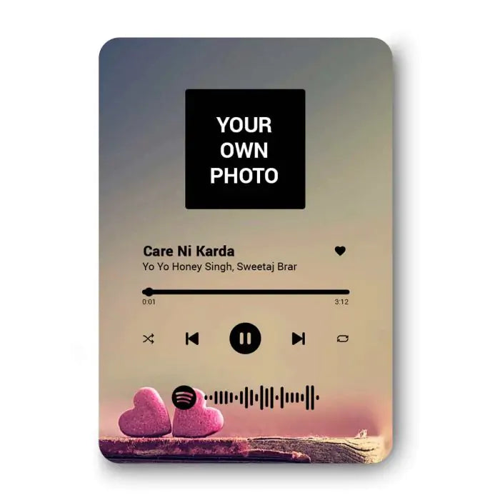 Personalised Spotify Magnet