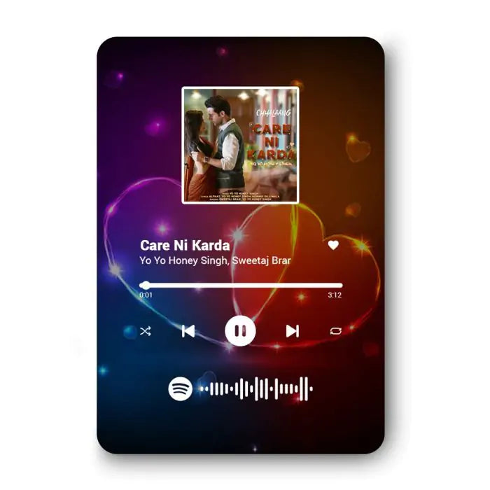 Personalised Spotify Magnet