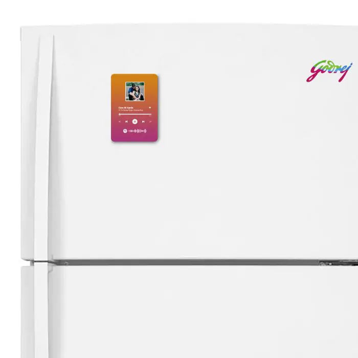 Personalised Spotify Magnet