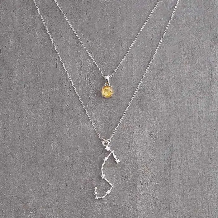 Scorpio Layered Necklace-2