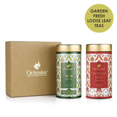Octavius Tea Collection| Calming Concoctions - 2 Tins Packed In An Exclusive Gift box-1
