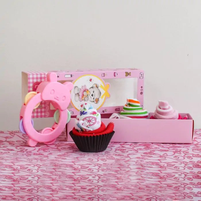 Pretty In Pink Baby Hamper