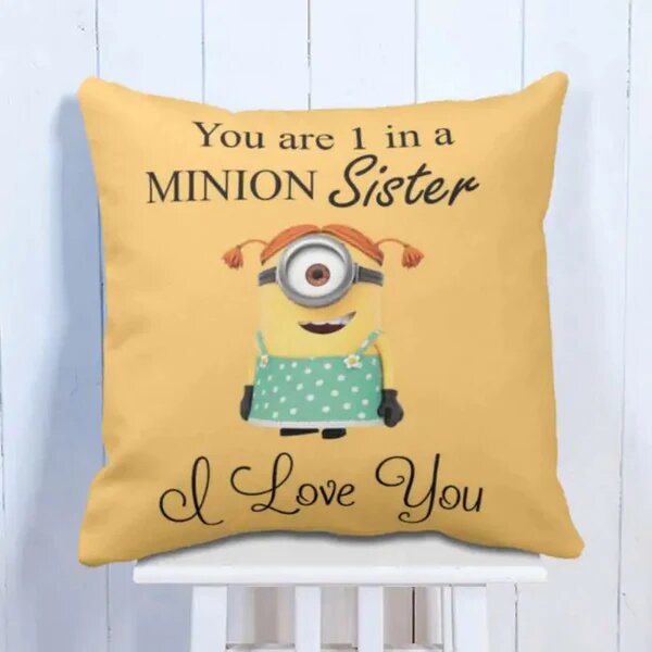 You are one in Minion Sister Cushion