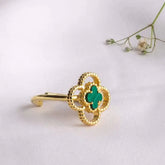 4 Leaf Clover Ring - Gold-1