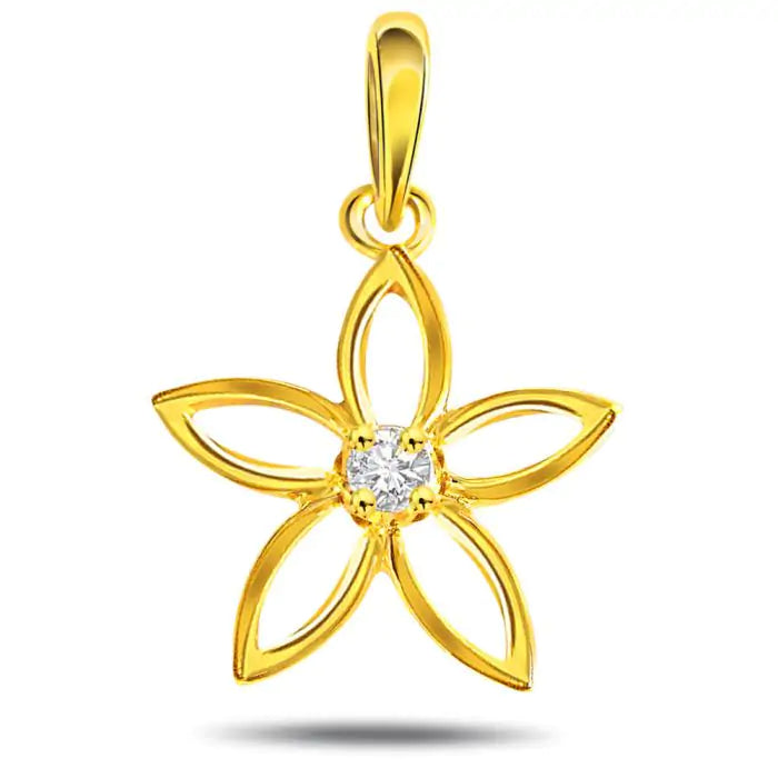 Surat Diamonds Sunshine Shimmer Pendant