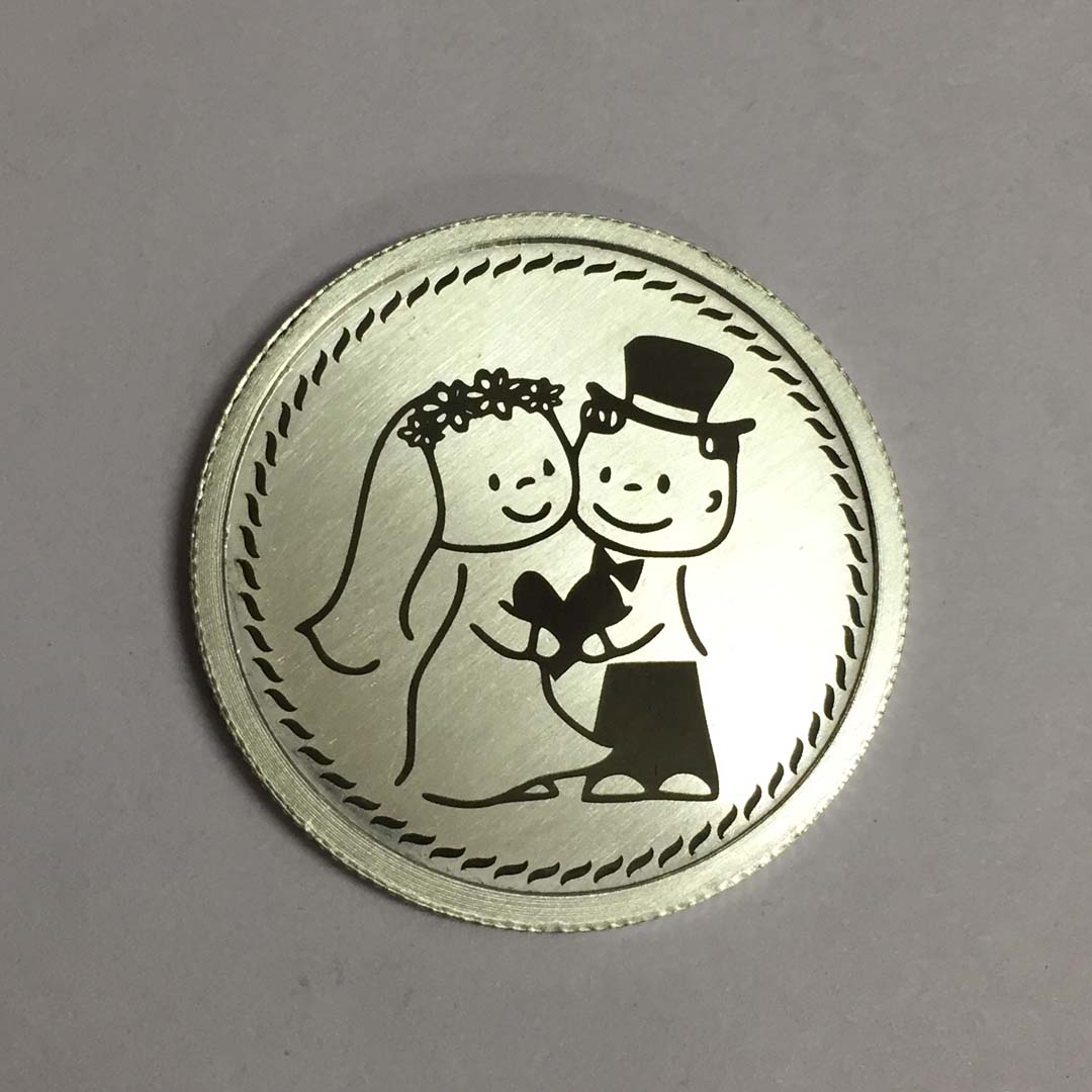 Life Together Wedding Silver Coins