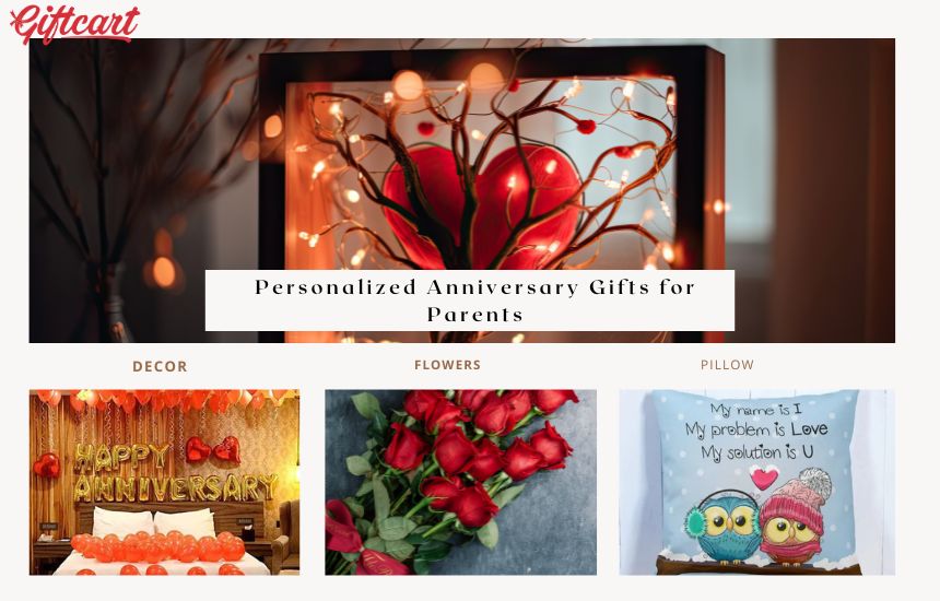 How Can I Get My Personalised Anniversary Gifts for Parents Online in India?