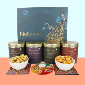 Aayat (Cream Onion , Peri peri , Indian Mint Mkahana , Candy caramel Makhana ) - 50 Gram each