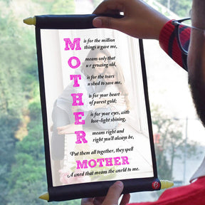 Personalised Happy Mother's Day Scroll