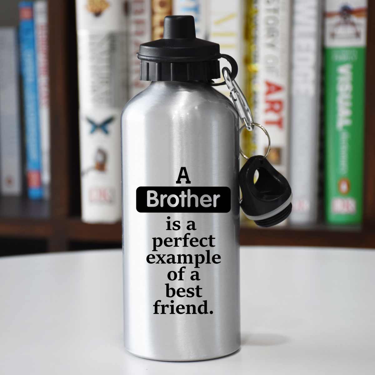 Printed Sipper Bottle Gift for Brother