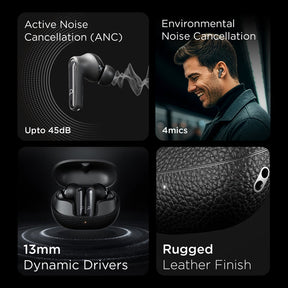 Pebble Blissbuds Noir