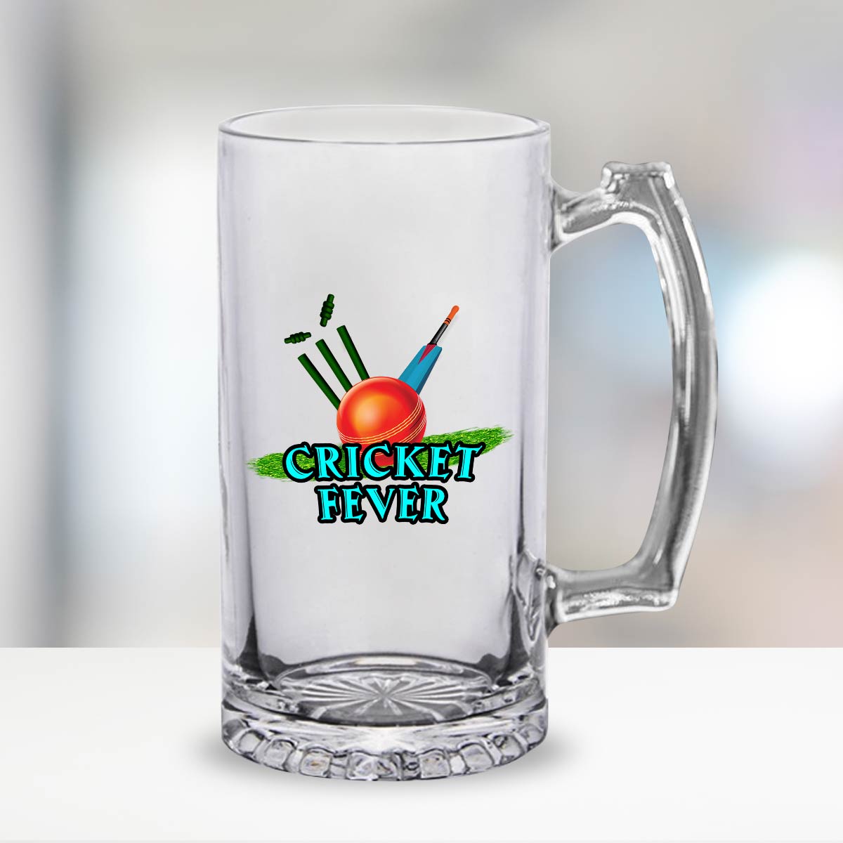 Cricket Love Beer Mug 600ml - Beer Lover Gift