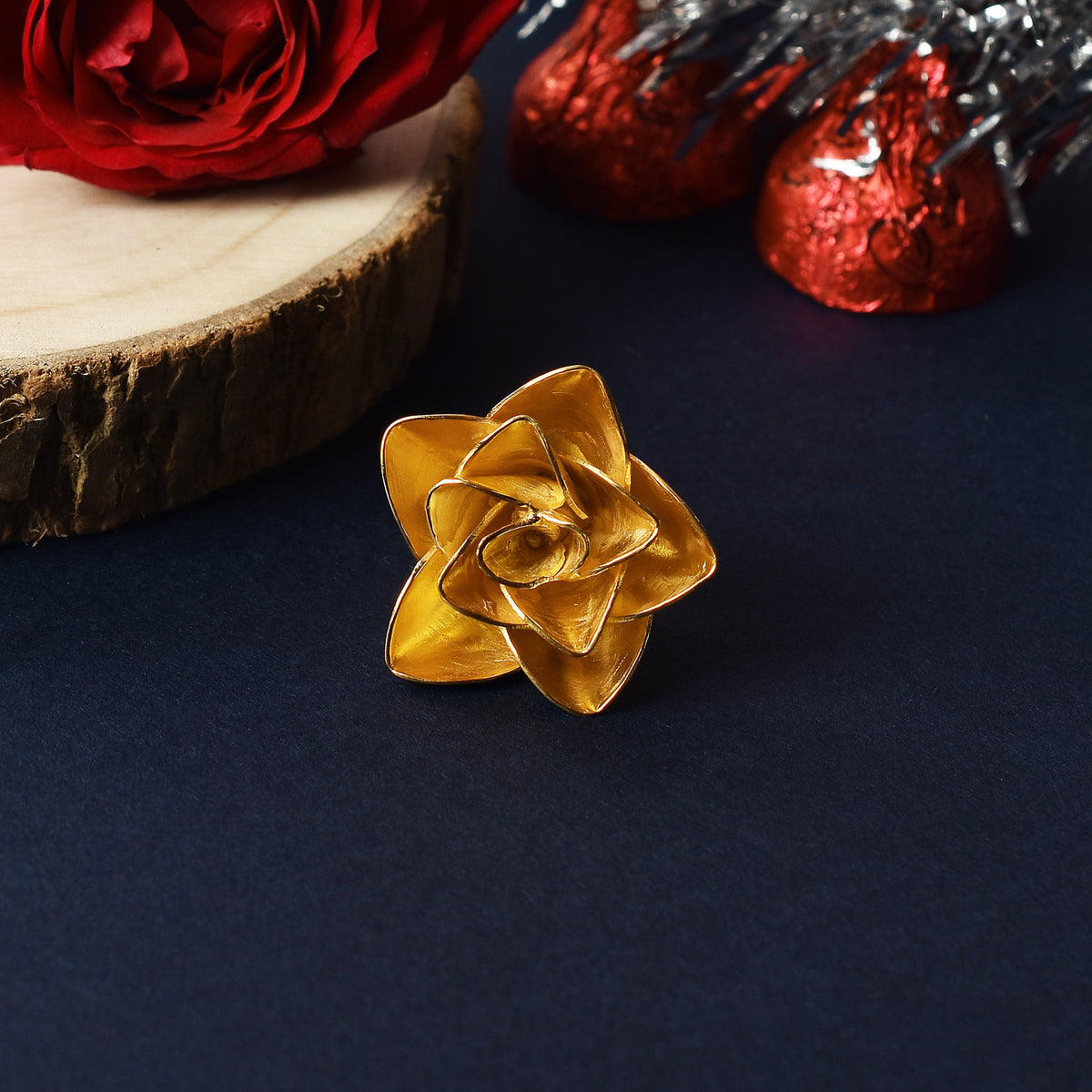 Forever Love Gold Plated Rose-1