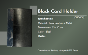 Black card holder
