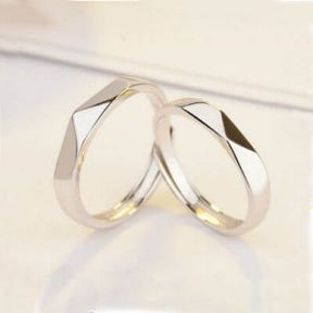 Couples Promise Sterling silver Rings Sets