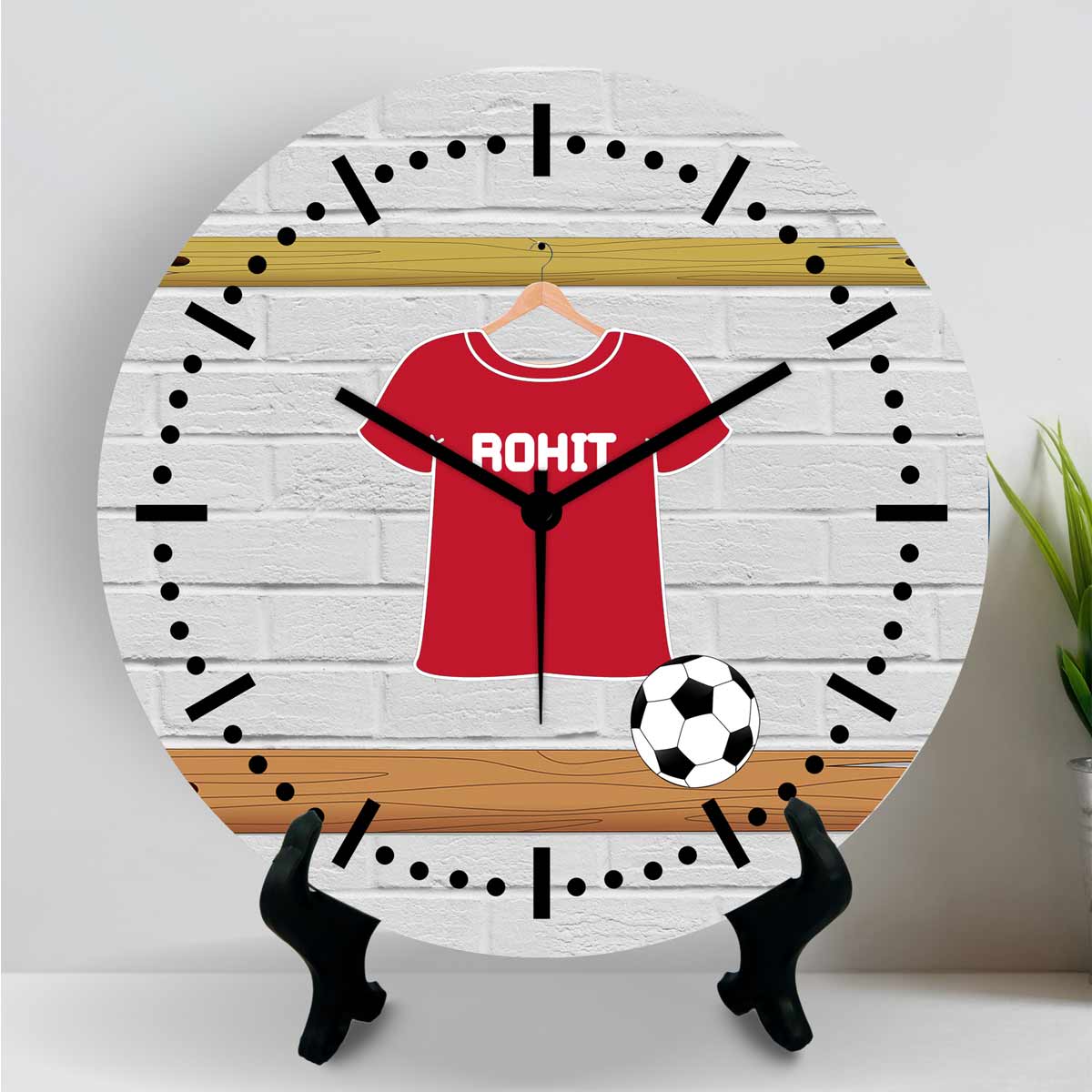 Personalised Football Love Clock