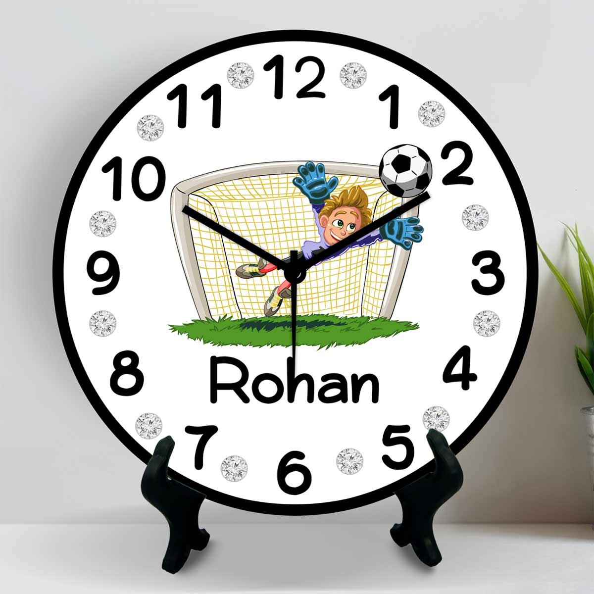 Personalised Football Hero Clock