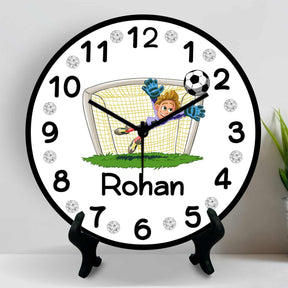 Personalised Football Hero Clock