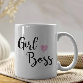 Personalised Girl Boss Mug