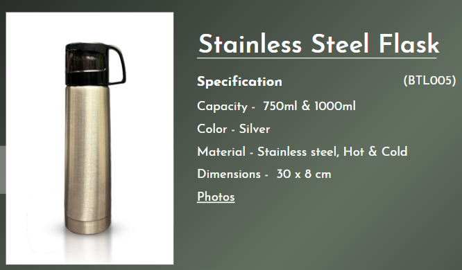 Stainless Steel Flask