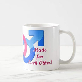 The Made For Each Other Couple Mugs Set of 2