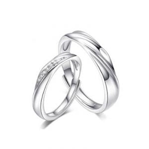 Promise Sterling Silver Rings For Couples