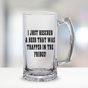 I Just Rescued A Beer That Was Trapped In The Fridge Beer Mug