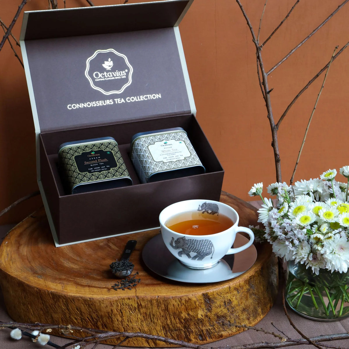 Octavius Tea Collection| Connoisseurs Tea Collection - Choicest Assam - Two Teas