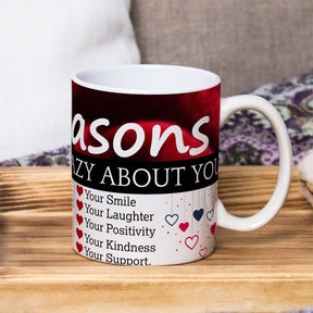 Personalized Romantics Coffee Mug for BF, GF, Lover