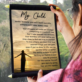 My Child Satin Scroll